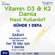 Vitamin D3 & K2 Damla