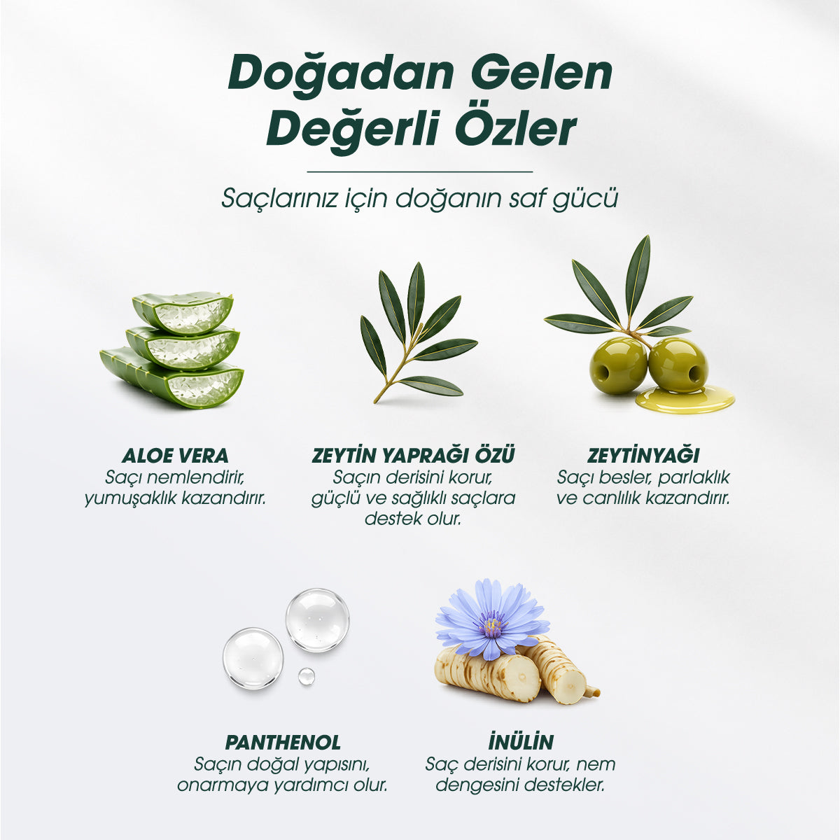 OleaDerma %97,5 Doğal Şampuan - 250 mL