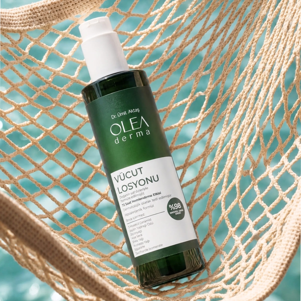 OleaDerma %98 Doğal Vücut Losyonu - 250 mL