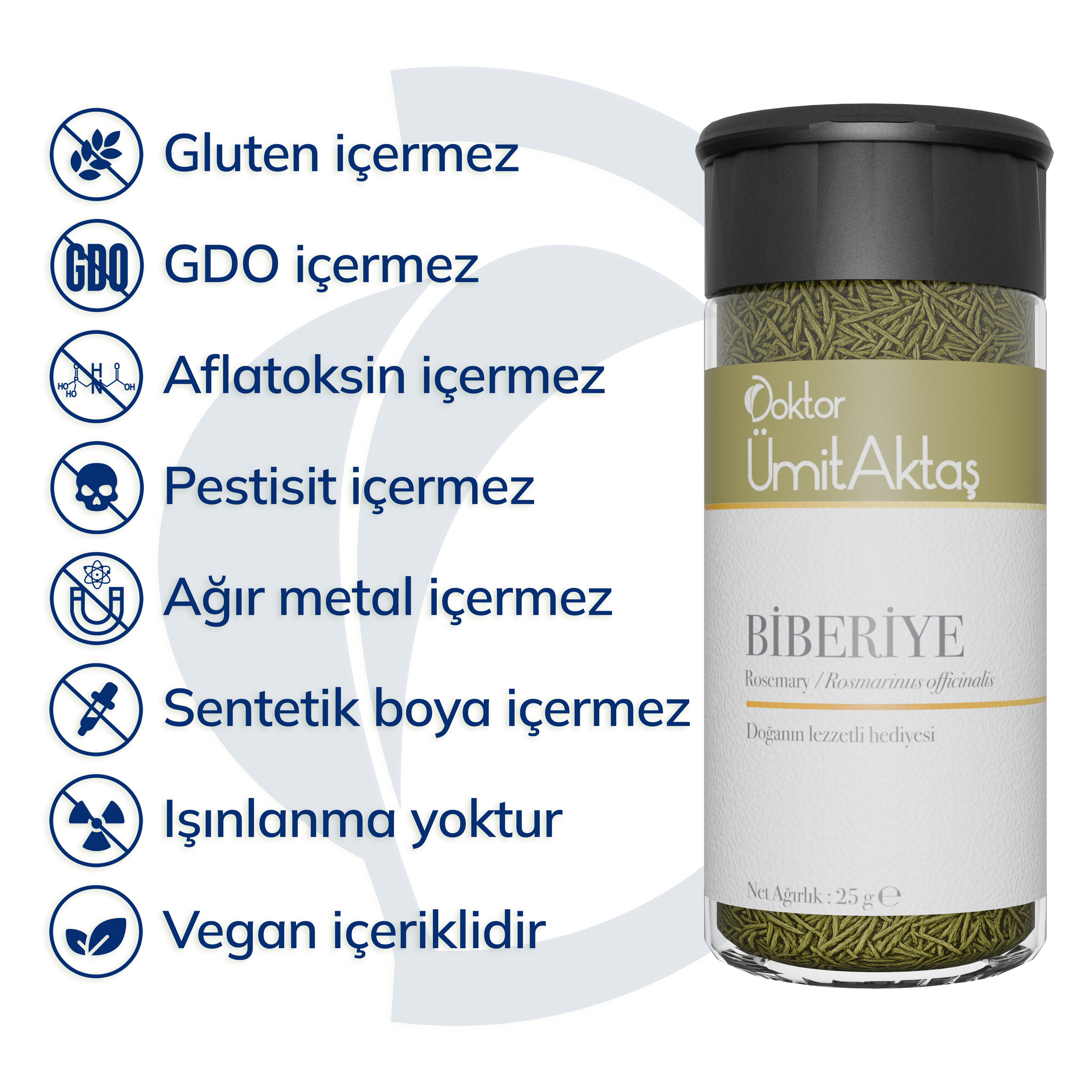 Biberiye – Rosmarinus officinalis