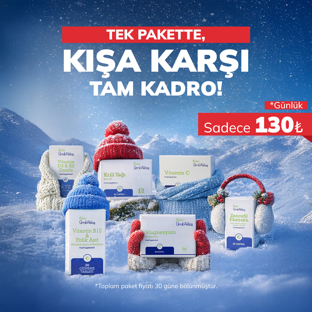Kış Paketi ile Tam Destek