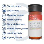 Kırmızı Tatlı Toz Biber – Capsicum annuum