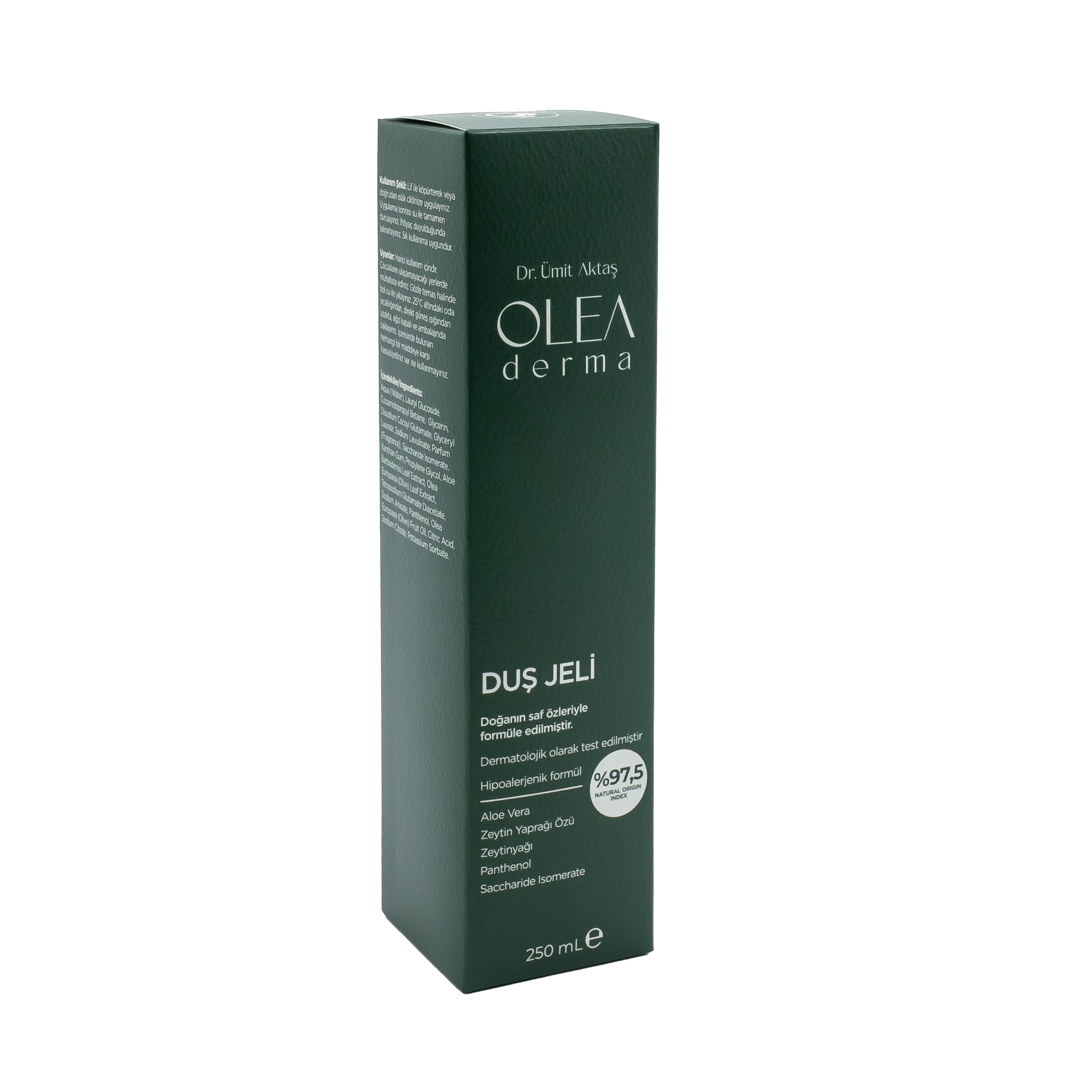 OleaDerma %97,5 Doğal Duş Jeli - 250 mL