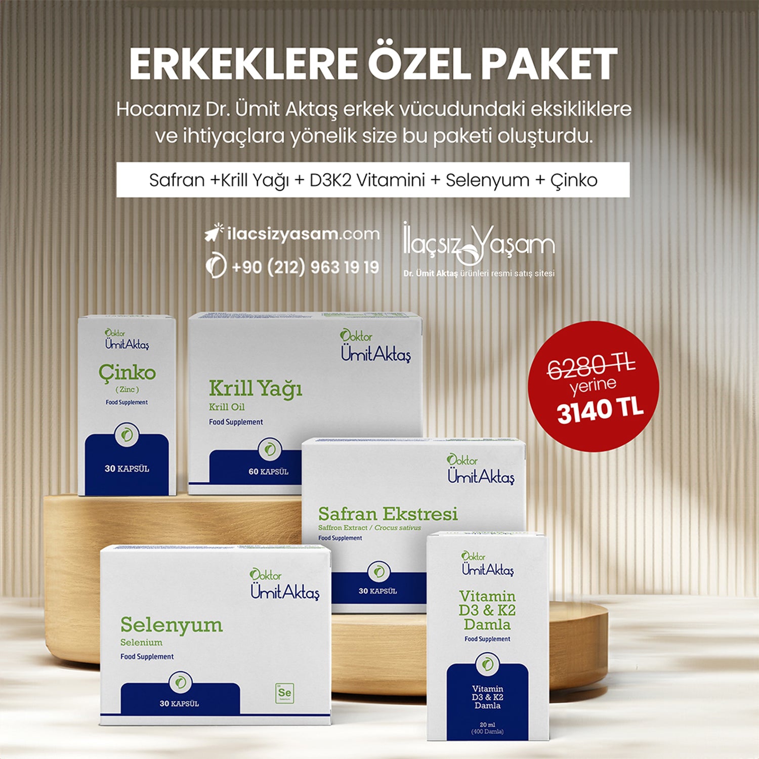 Erkeklere Özel Paket