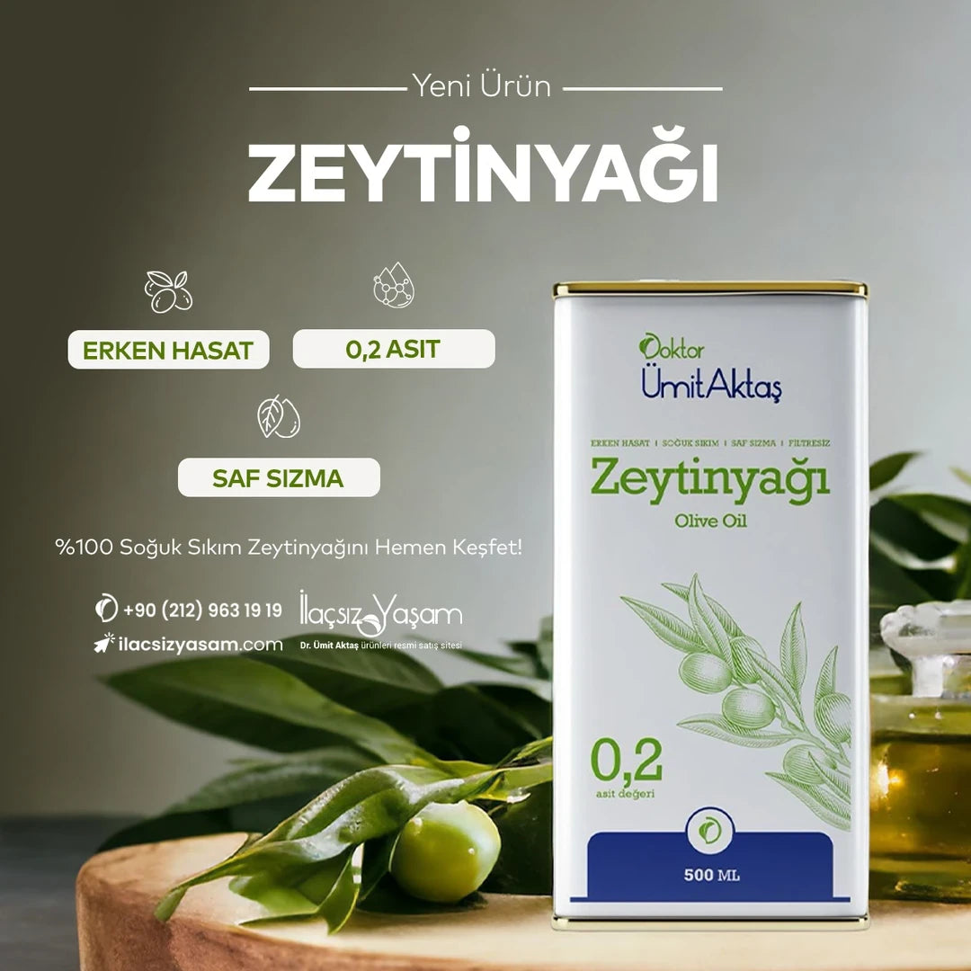 Erken Hasat Saf Sızma Zeytin Yağı 3'lü Kampanya