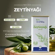 Erken Hasat Saf Sızma Zeytinyağı 500 ml. (Yarım Litre)