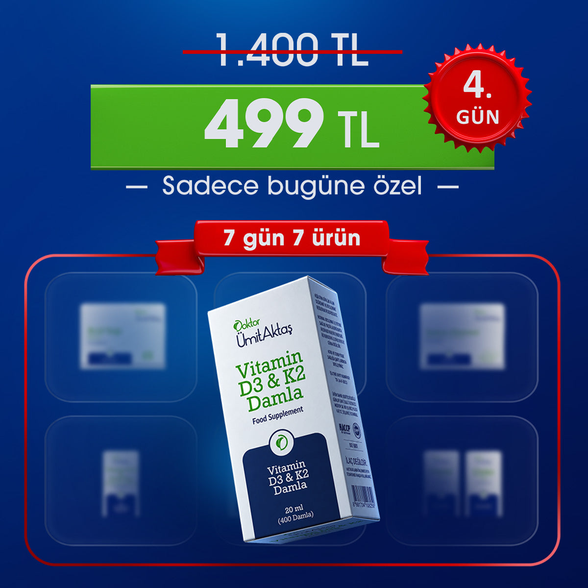 Vitamin D3 & K2 Damla