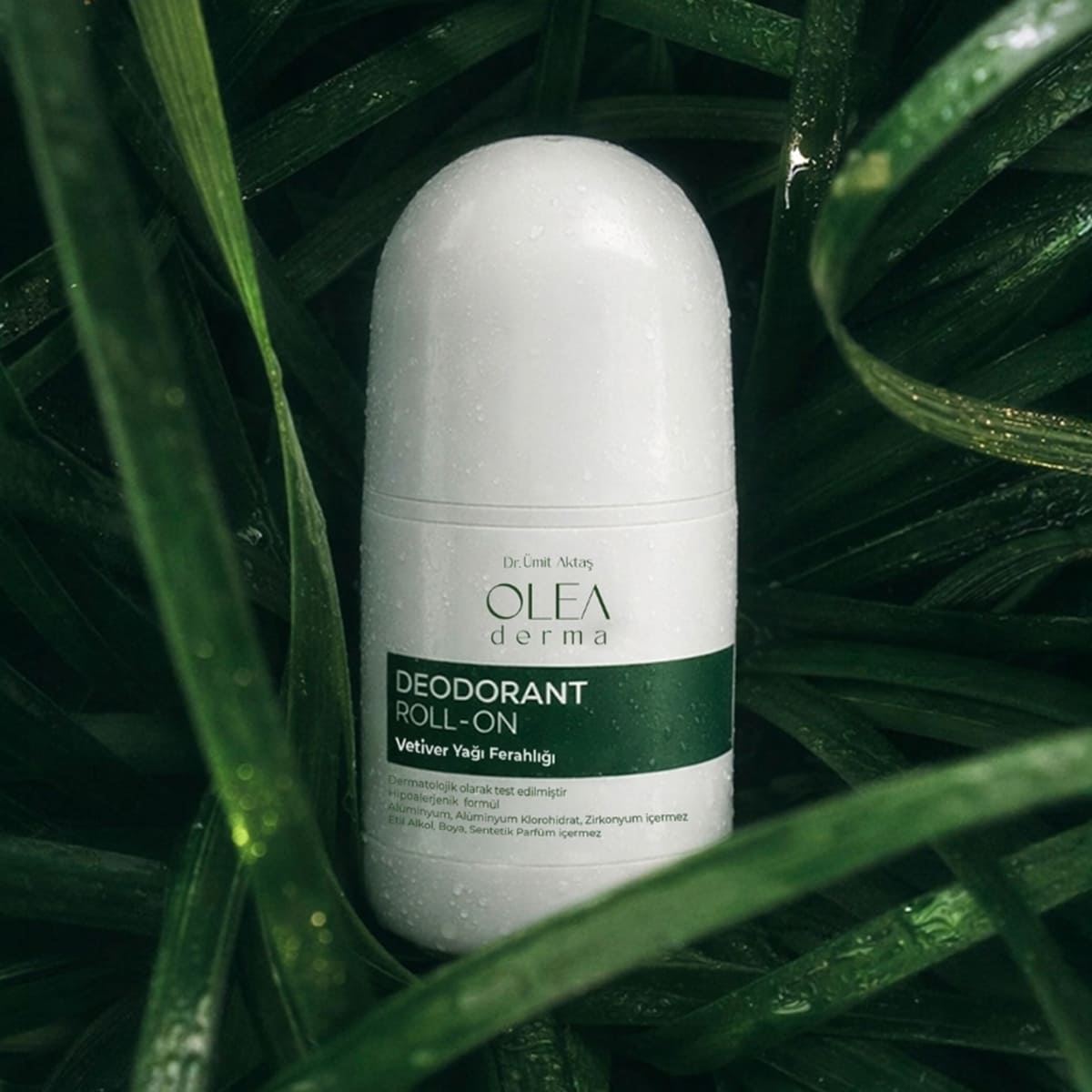 OleaDerma Roll-on Deodorant Vetiver Yağı - 50 mL